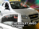 Deflektory na Chevrolet Aveo sedan, 4-dverová 2006-2011 (+zadné)