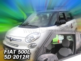 Deflektory na Fiat 500L, 5-dverová, r.v.: 2012 -