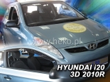Deflektory na Hyundai i20, 3-dverová, r.v.: 2009 -