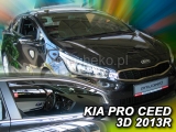 Deflektory na Kia Pro Ceed II, 3-dverová, r.v.: 2013 -
