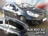 Deflektory na Kia Rio III, 4/5-dverová, r.v.: 2011 - 2017