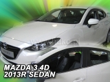 Deflektory na Mazda 3 III sedan, 4-dverová (+zadné), r.v.: 2013 -