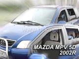 Deflektory na Mazda MPV II, 5-dverová (+zadné), r.v.: 1999 - 2006