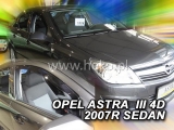 Deflektory na Opel Astra H hatchback, 5-dverová (+zadné), r.v.: 2004 - 2014