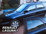 Deflektory na Renault Laguna I, 4-dverová (+zadné), r.v.: 1994 - 2001