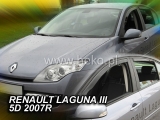 Deflektory na Renault Laguna III, 5-dverová, r.v.: 2007 -