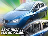 Deflektory na Seat Ibiza 6J combi, 5-dverová (+zadné), r.v.: 2008 - 2017