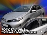 Deflektory na Toyota Auris II touring, 5-dverová (+zadné), r.v.: 2013 -
