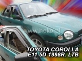 Deflektory na Toyota Corolla E11, 5-dverová, r.v.: 1997 - 2001