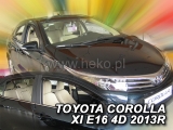 Deflektory na Toyota Corolla E116 sedan, 4-dverová (+zadné), r.v.: 2013 - 2018