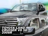 Deflektory na Toyota Land Cruiser J200 V8, 5-dverová, r.v.: 2008 -