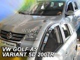 Deflektory na Volkswagen Golf V A5 variant, 5-dverová (+zadné), r.v.: 2007 -