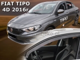 Deflektory na Fiat Tipo, 4-dverová, r.v.: 2016 -