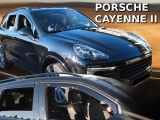 Deflektory na Porsche Cayenne, 5-dverová (+zadné), r.v.: 2010 - 2017