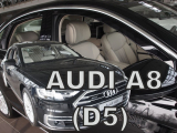 Deflektory na Audi A8, 4-dverová (+zadné), r.v.: 2017-