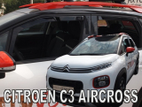 Deflektory na Citroen C3 Aircross od 2017 (+zadné)