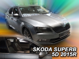 Deflektory Škoda Superb III 2015- (predné)