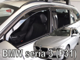 Deflektory na BMW 3 (F31) Combi 2012-2019 (+zadné)