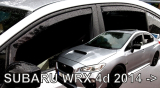 Deflektory na Subaru WRX od 2014 (+zadné)