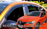 Deflektory na Renault Arkana od 2019 (+zadné)