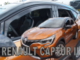 Deflektory na Renault Captur od 2020 (+zadné)