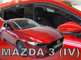 Deflektory na Mazda 3 Htb od 2019 (+zadné)