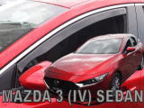 Deflektory na Mazda 3 Sedan od 2019 (predné)