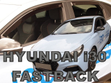 Deflektory na Hyundai i30 Fastback od 2019 (+zadné)