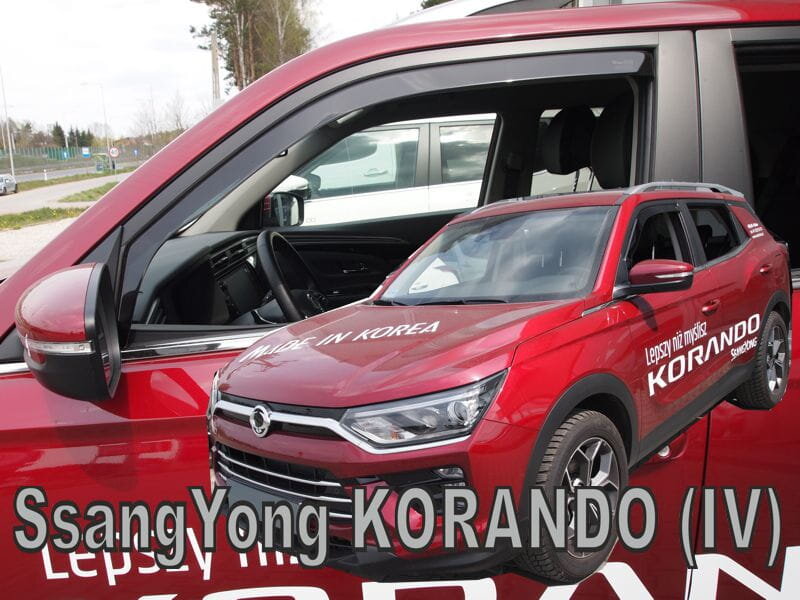 Deflektory na Ssangyong Korando od 2019 (predné)